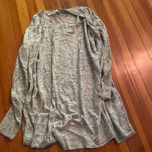 White speckled cardigan